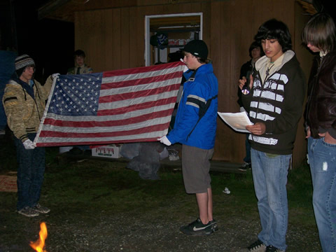 Flag Retirement Photos